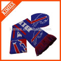 Fashion custom knitting football team scarf